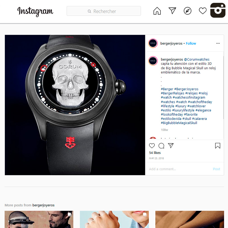 Watch : Bubble, 47 ( @Corumwatches capta tu atención con el estilo 3D de Big&hellip; )