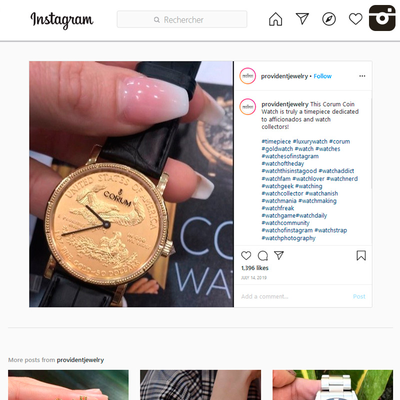 Watch : Heritage, Coin ( This Corum Coin Watch is truly a timepiece dedicated to&hellip; )