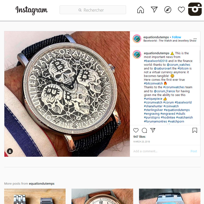 Watch : Heritage, Coin ( Baselworld - The Watch and Jewellery Show - Heritage Coin&hellip; )