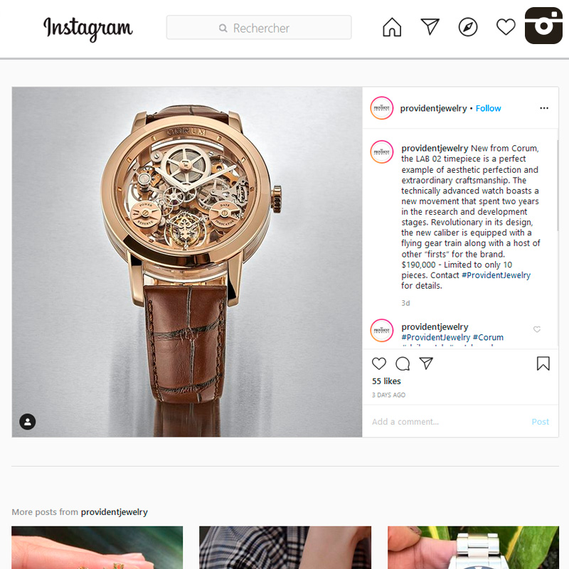 Watch : Lab, 02 ( New from Corum, the LAB 02 timepiece is a perfect&hellip; )